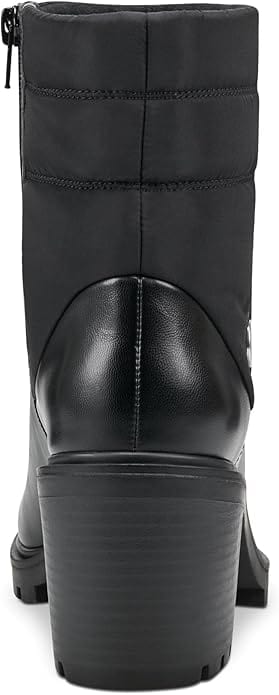 ALFANI Womens Shoes ALFANI - Belcalise Faux Leather Puffer Booties