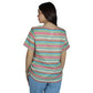 ALFRED DUNNER Womens Tops M / Multi-Color ALFRED DUNNER - Colorful Blouse