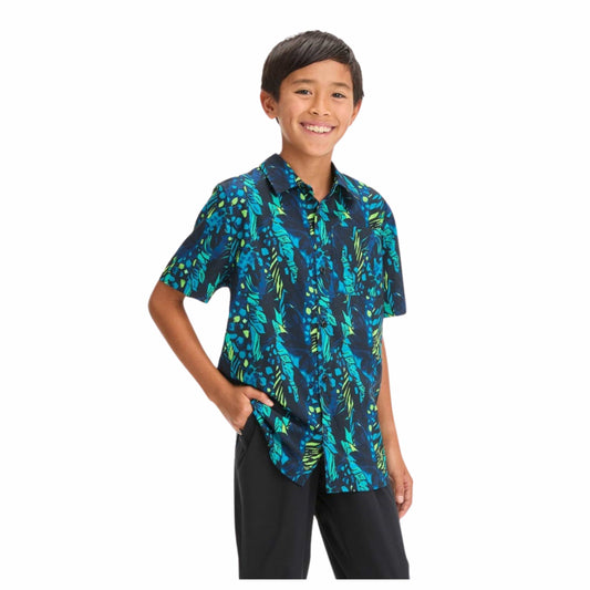 ALL IN MOTION Boys Tops XS / Multi-Color ALL IN MOTION - Printed Woven Shirt