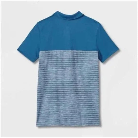 ALL IN MOTION Boys Tops XS / Multi-Color ALL IN MOTION - Striped Golf Polo T-Shirt