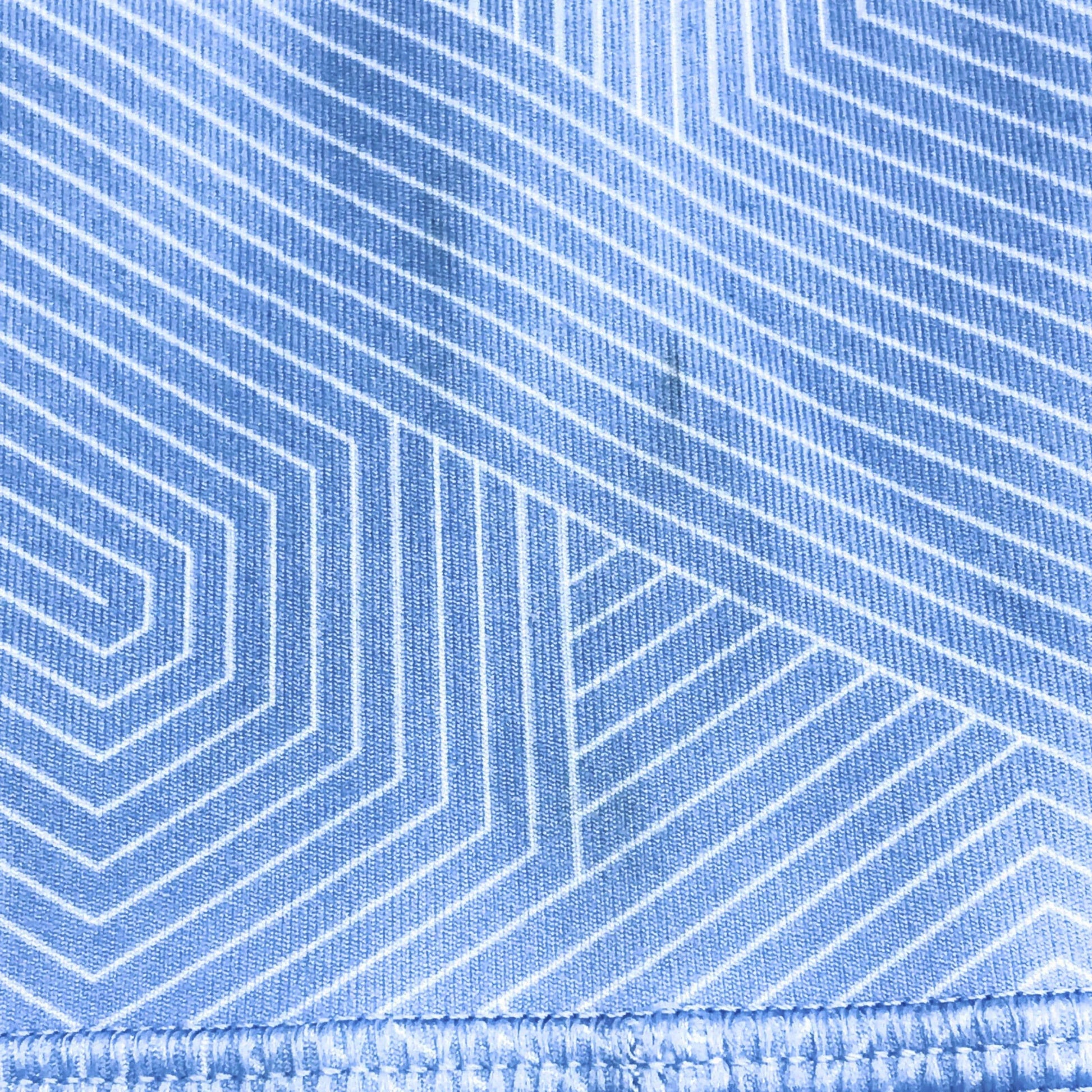 ALL IN MOTION Girls Bottoms L / Blue ALL IN MOTION - Geometric design solid leggings