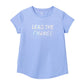 ALL IN MOTION Girls Tops XL / Light blue ALL IN MOTION - KIDS - Short Sleeve 'Lead the Change' Graphic T-Shirt