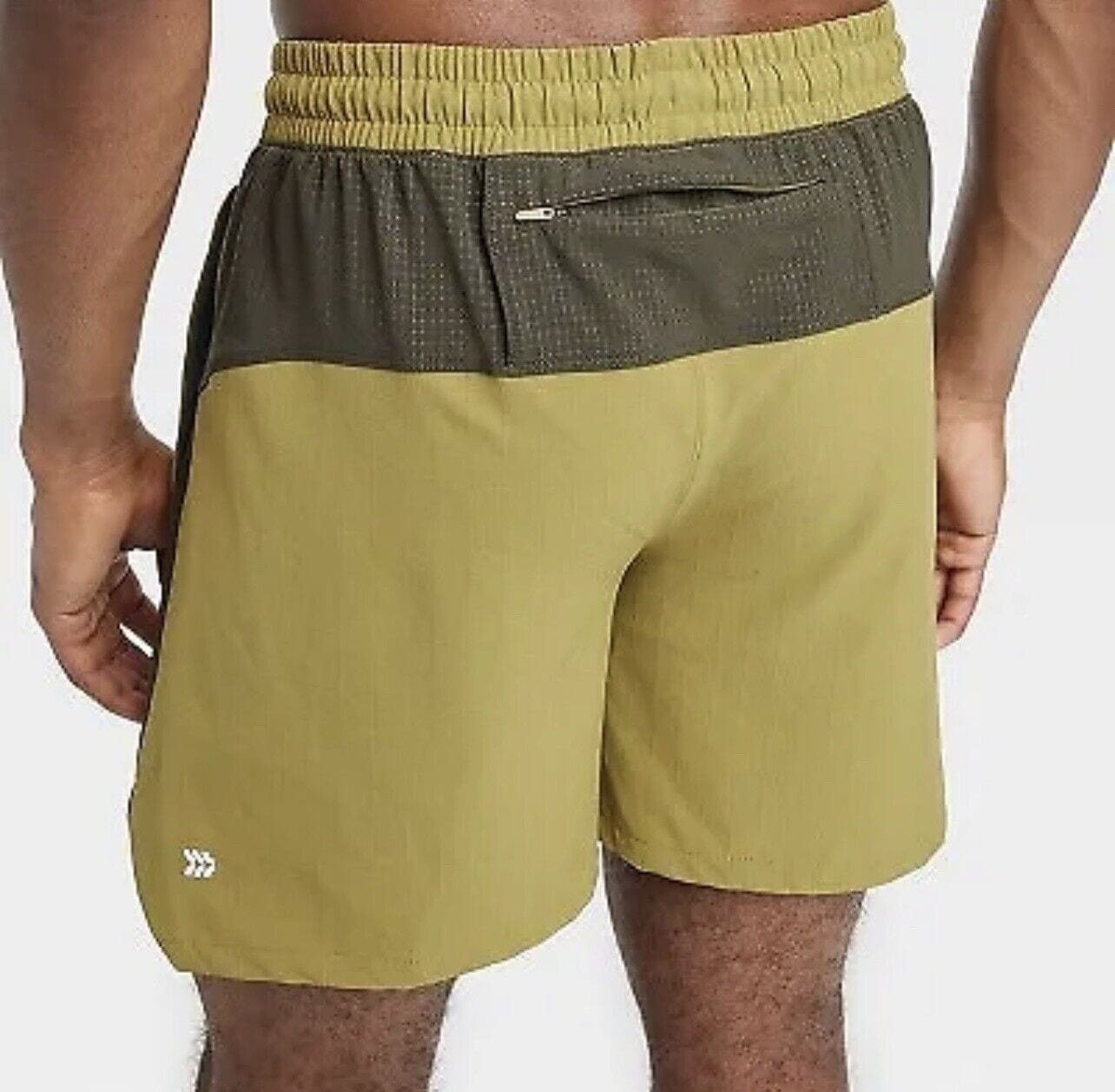 ALL IN MOTION Mens Bottoms L / Green ALL IN MOTION -  Trail Shorts