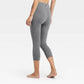 ALL IN MOTION Womens sports XS / Grey ALL IN MOTION - Simplicity Mid-Rise Capri