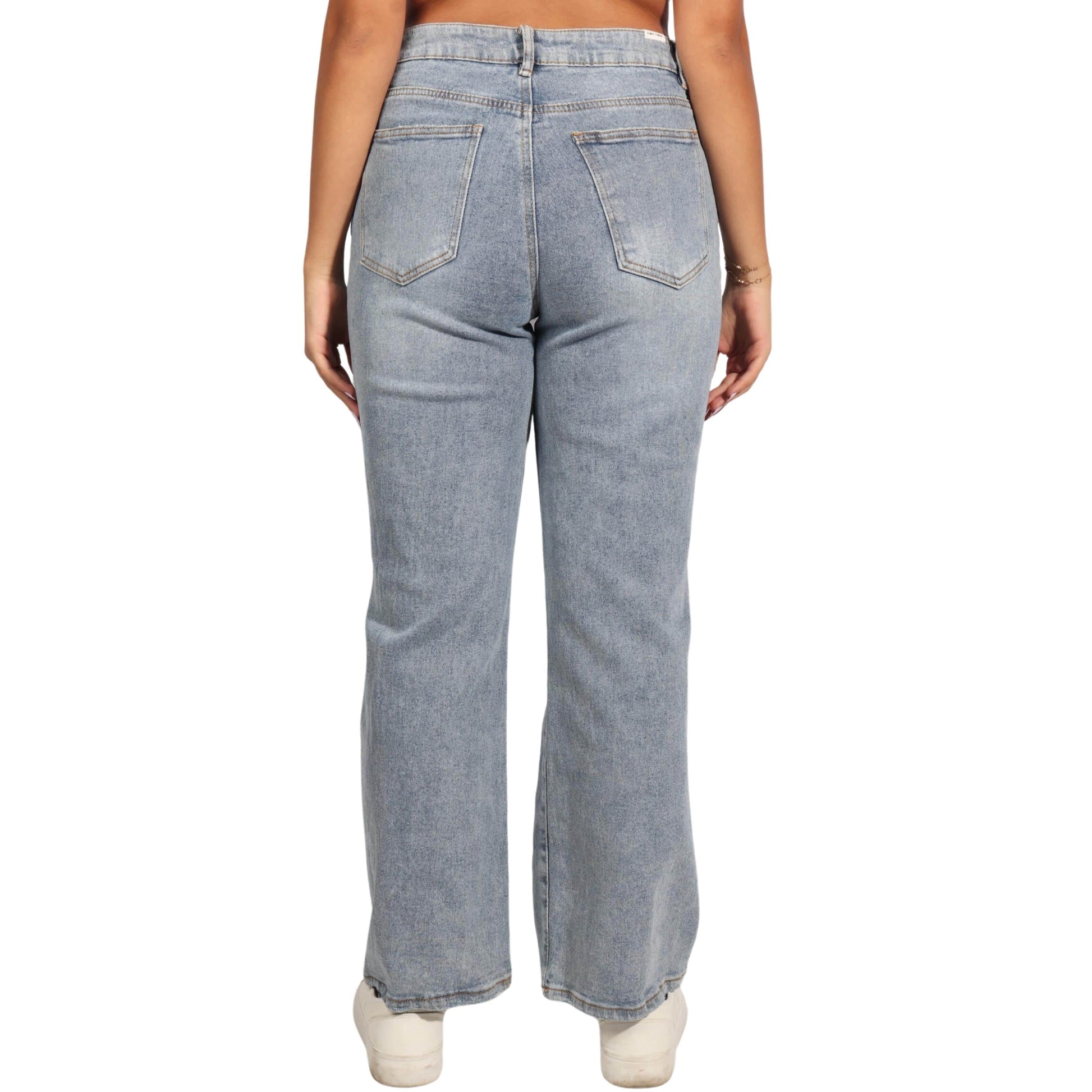 ALMOST FAMOUS Womens Bottoms L / Blue ALMOST FAMOUS - Women's Jeans