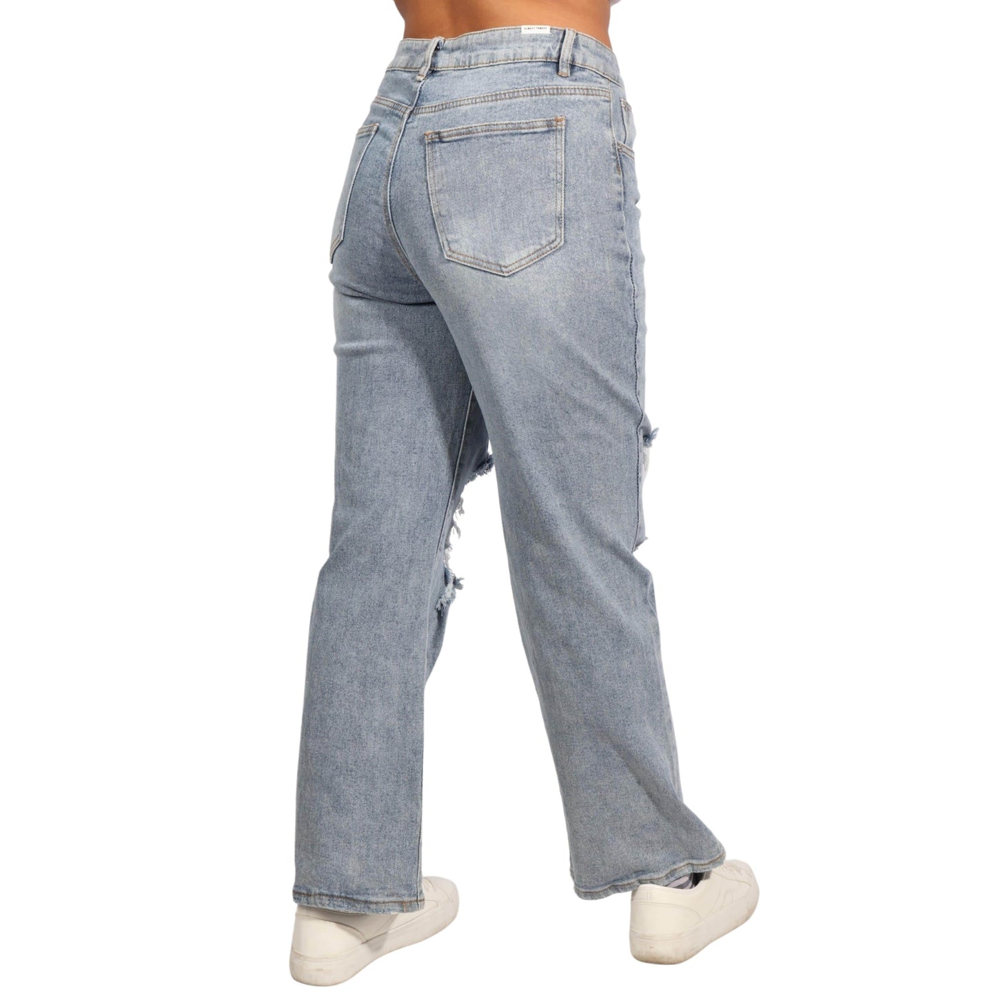 ALMOST FAMOUS Womens Bottoms L / Blue ALMOST FAMOUS - Women's Jeans