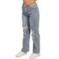 ALMOST FAMOUS Womens Bottoms L / Blue ALMOST FAMOUS - Women's Jeans