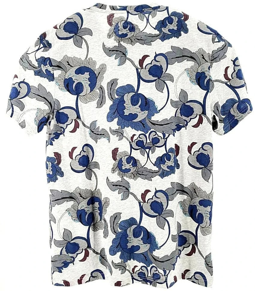 AMERICAN RAG Mens Tops S / Multi-Color AMERICAN RAG - Floral Print Crew Neck T-Shirt