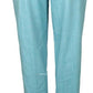 ANNE KLEIN Womens Bottoms M / Blue ANNE KLEIN - Asymmetrical Button Pant