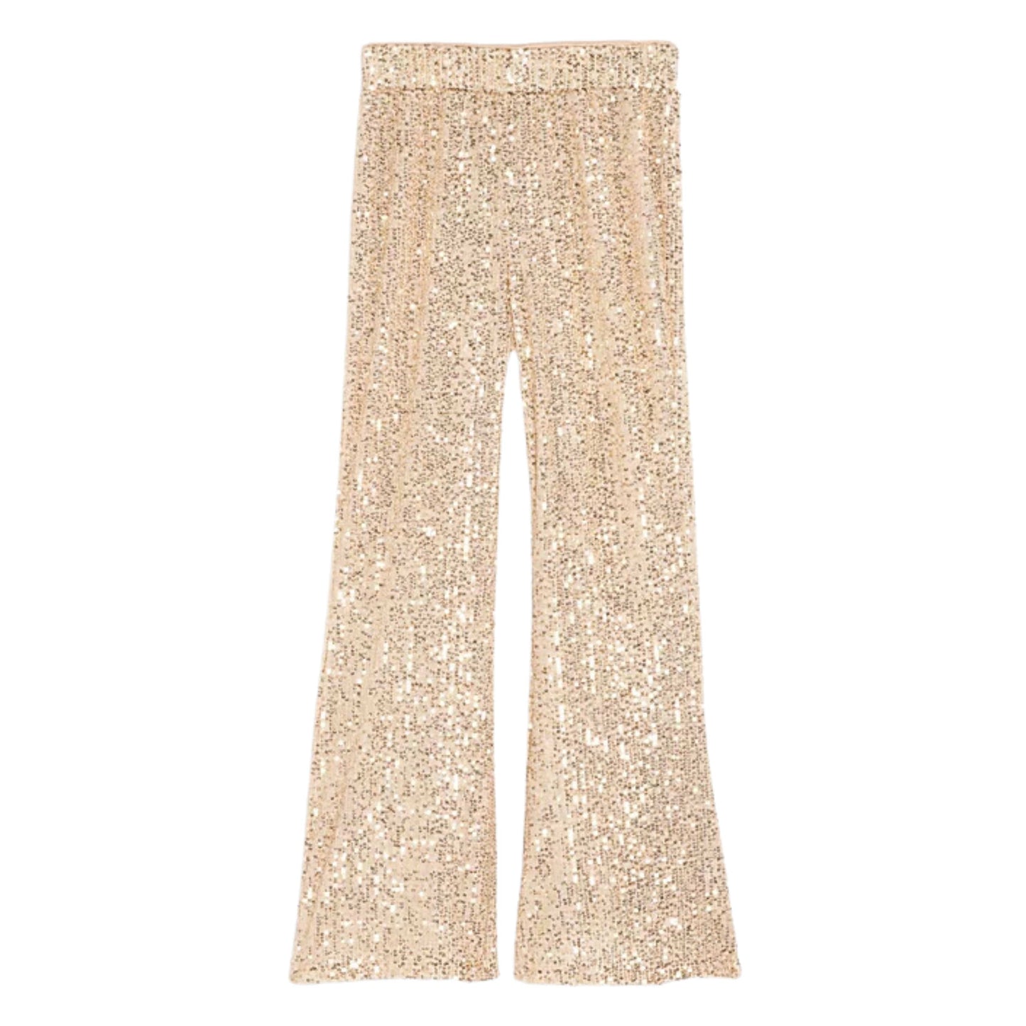 AQUA Girls Bottoms AQUA - KIDS -   Allover Sequins Flare Pant