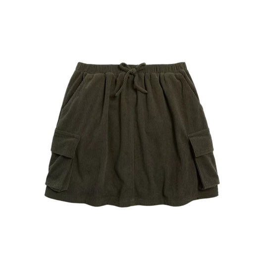 AQUA Girls Bottoms AQUA - Kids - Corduroy Cargo Pocket Mini Skirt