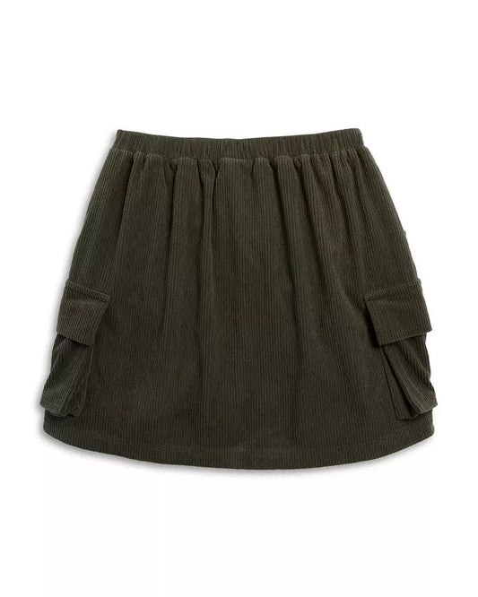 AQUA Girls Bottoms AQUA - Kids - Corduroy Cargo Pocket Mini Skirt