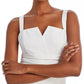 AQUA Womens Dress S / White AQUA - Bow Back Short Dress