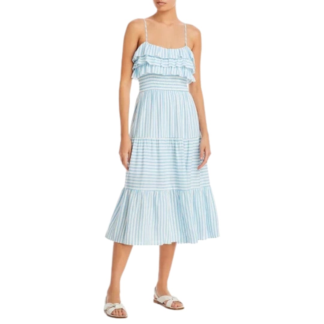 AQUA Womens Dress L / Multi-Color AQUA - Daytime MIDI Sundress