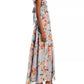 AQUA Womens Dress M / Multi-Color AQUA - Floral Print Ruffle Maxi Dress