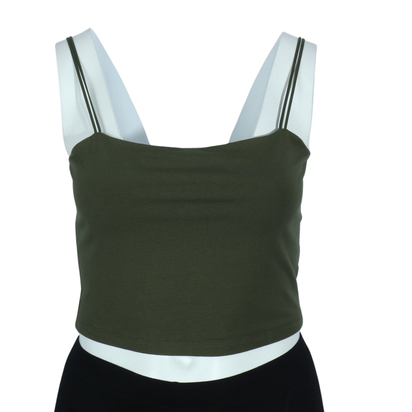 ARIZONA Womens Tops XL / Green ARIZONA - Sleeveless Crop Top