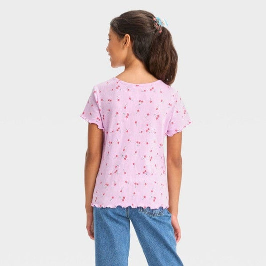 ART CLASS Girls Tops L / Pink ART CLASS - Graphic Printed T-Shirt
