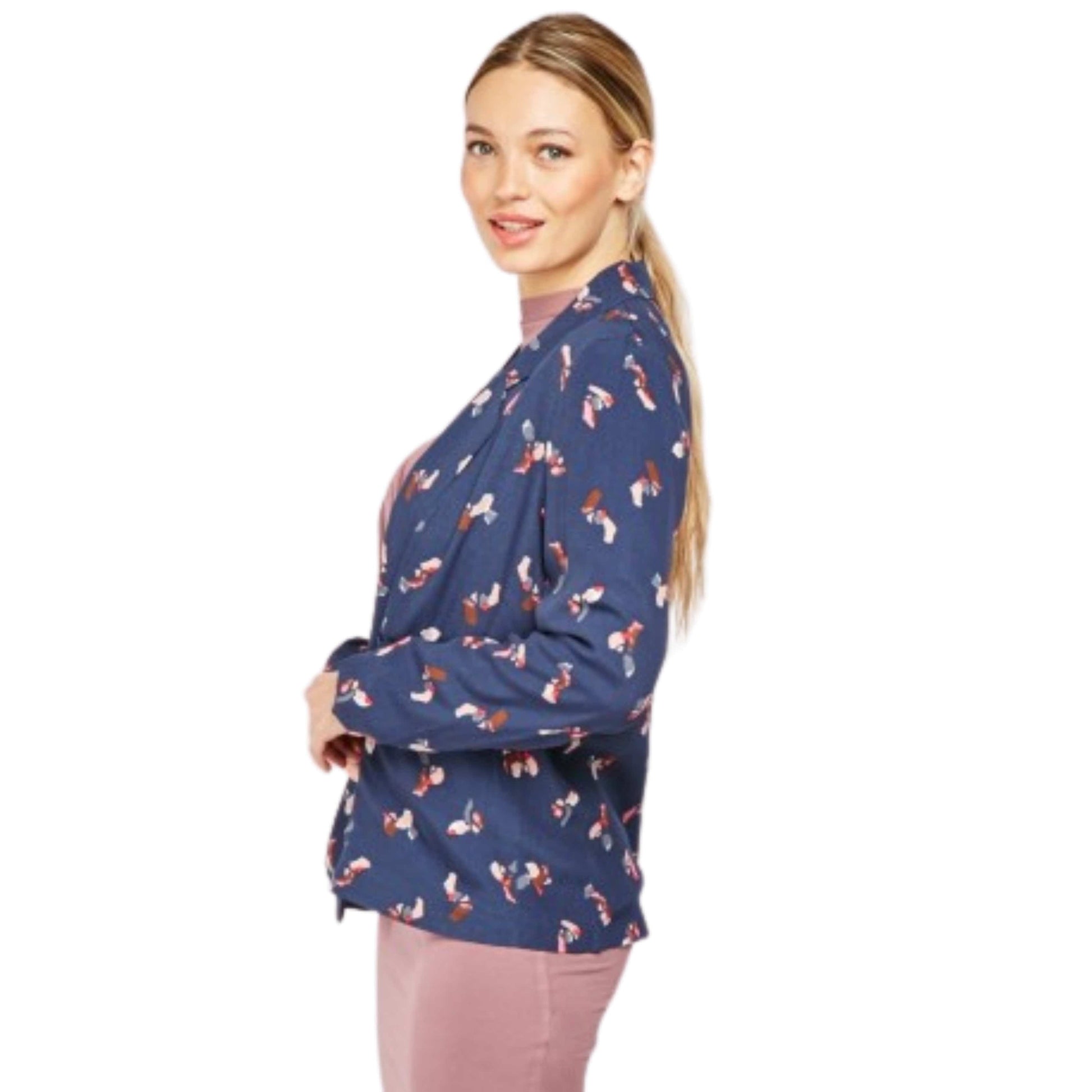 ART LOVE Womens Jackets ART LOVE - Printed design blazer