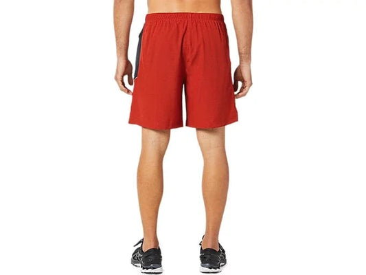 ASICS Mens sports 38W x 8L / Orange ASICS - Everyday Running Short