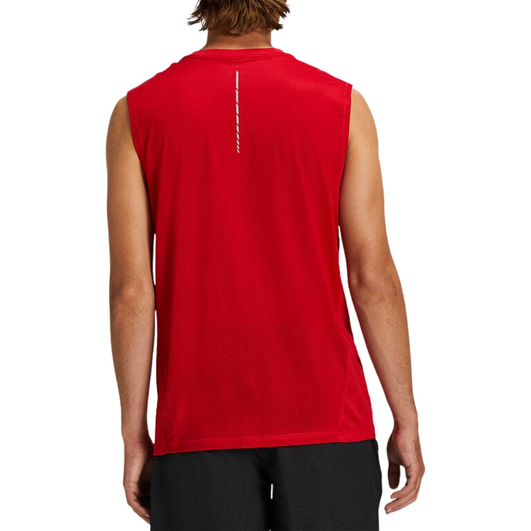 ASICS Mens sports S / Red ASICS - Sleeveless Pr Lyte Top