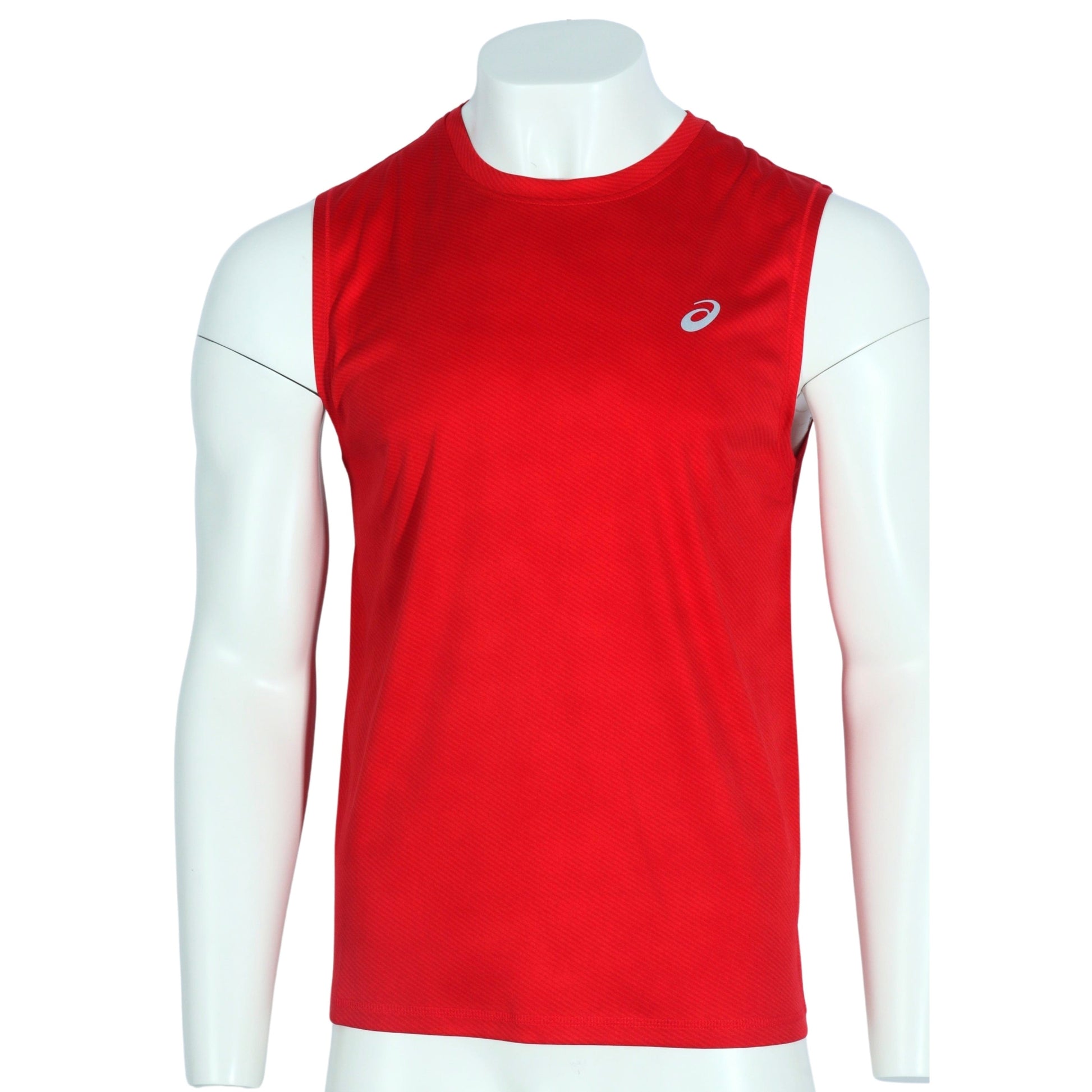 ASICS Mens sports M / Red ASICS - Sleeveless Tank Top