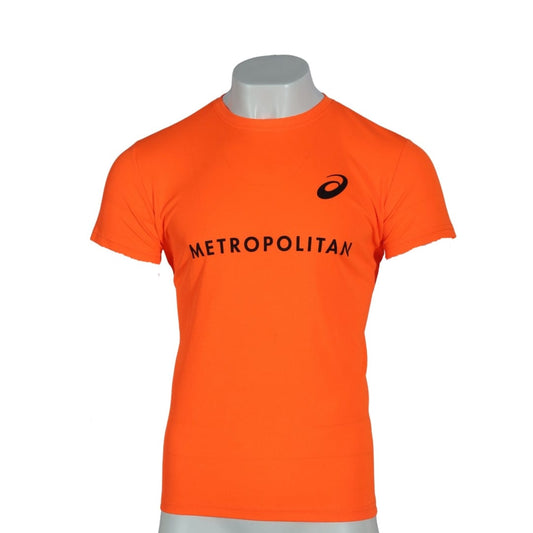 ASICS Mens Tops L / Orange ASICS - Metropolitan Running Club T-Shirt