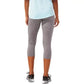 ASICS Womens sports M / Grey / 28 ASICS - Capri Compression Athletic Leggings