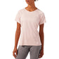 ASICS Womens sports S / Light Pink ASICS - Short Sleeve T-Shirts