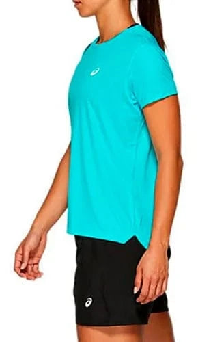 ASICS Womens sports XS / Blue ASICS - Tiger Silver T-Shirt