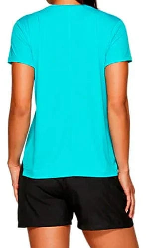 ASICS Womens sports XS / Blue ASICS - Tiger Silver T-Shirt