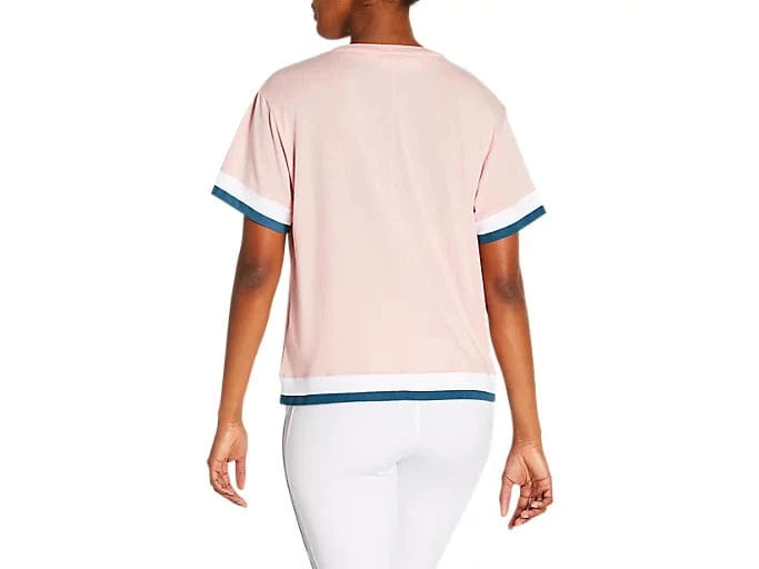 ASICS Womens sports XS / Pink ASICS - Tokyo Short Sleeve Train Top