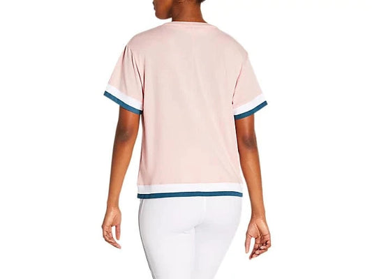 ASICS Womens sports XS / Pink ASICS - Tokyo Short Sleeve Train Top