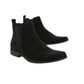 ASOS Mens Shoes 44.5 / Black ASOS - chelsea boots faux suede