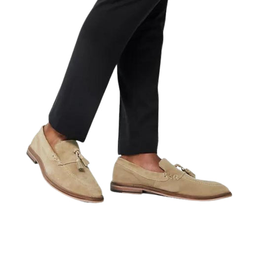 ASOS Mens Shoes 42 / Beige ASOS - West Tassel Loafers