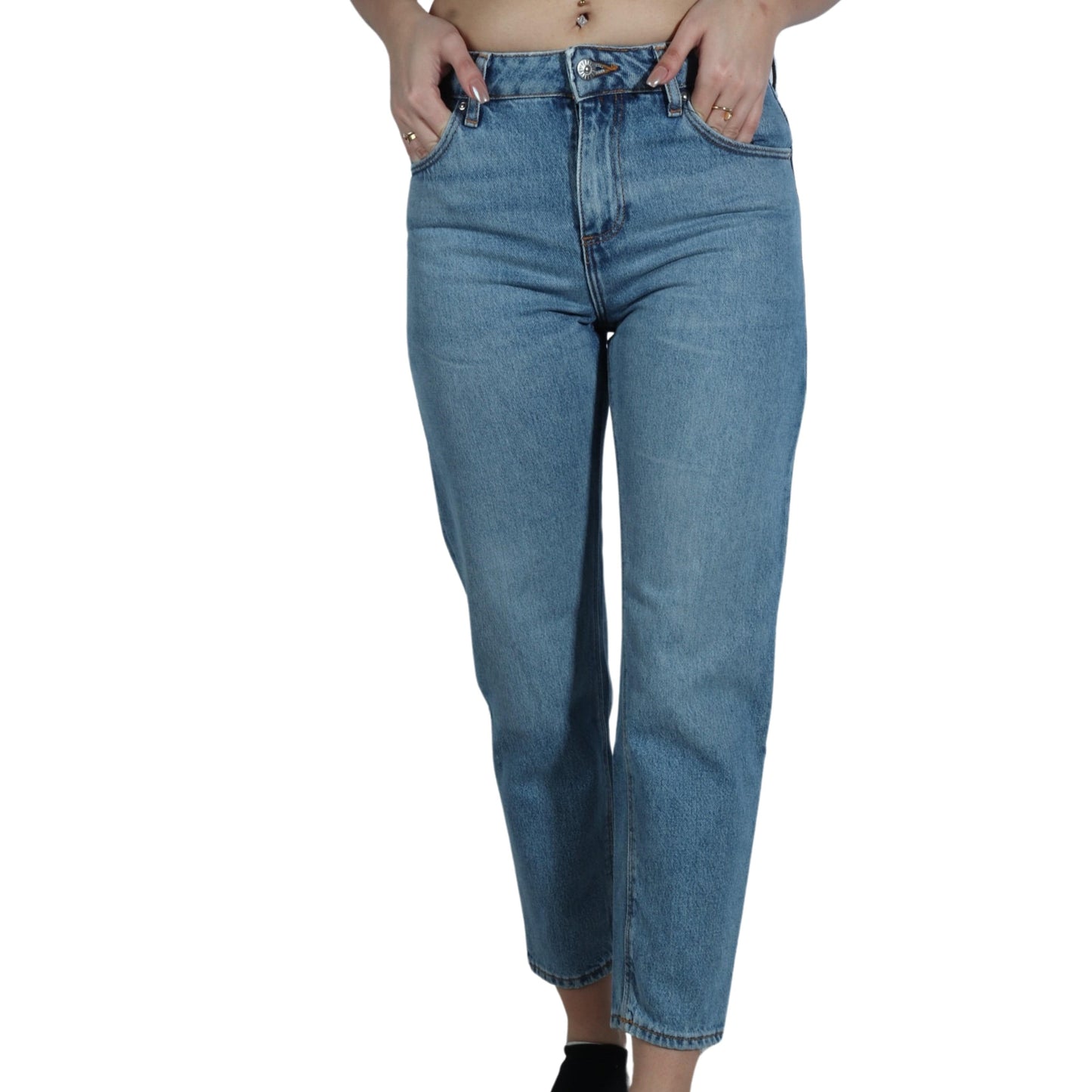 ASOS Womens Bottoms M / Blue ASOS - Belt Loops Jeans