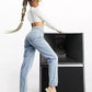 ASOS Womens Bottoms XS / Blue ASOS - High Rise 'Slouchy' Mom Jeans