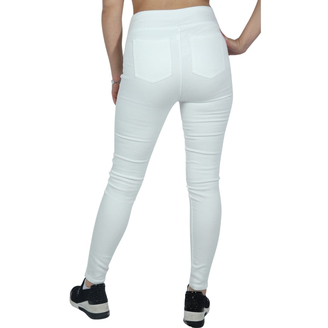 ASSETS Womens Bottoms S / White ASSETS - Stretch Skinny Jeans