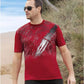 ATLAS FOR MEN Mens Tops ATLAS FOR MEN - Printed Short Sleeveles T-Shirt