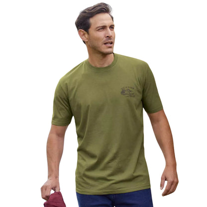 ATLAS FOR MEN Mens Tops XL / Green ATLAS FOR MEN - Solid coton shirt