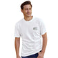 ATLAS FOR MEN Mens Tops XXXL / White ATLAS FOR MEN - Solid coton shirt