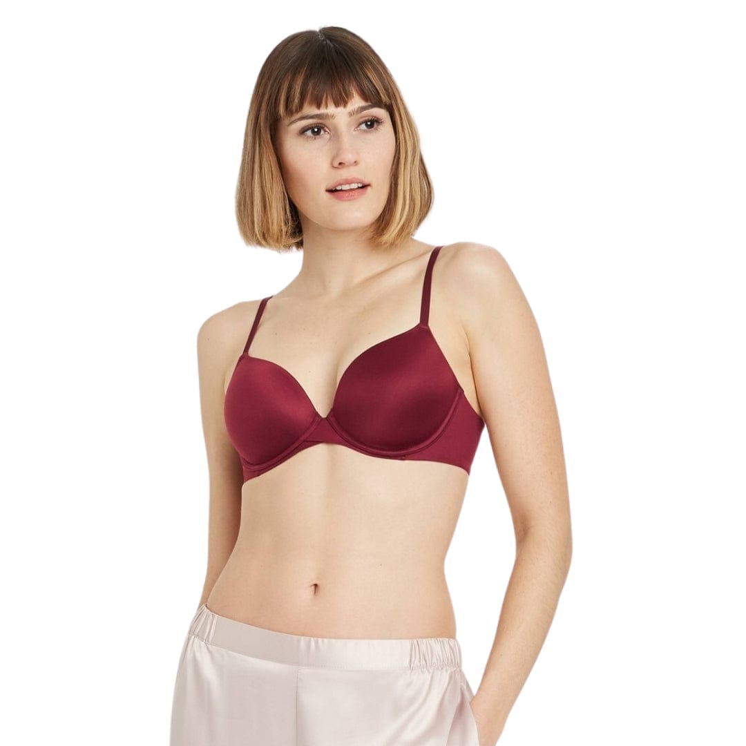 AUDEN Womens Underwear 40C / Red AUDEN - Icon Full Coverage T-Shirt Bra