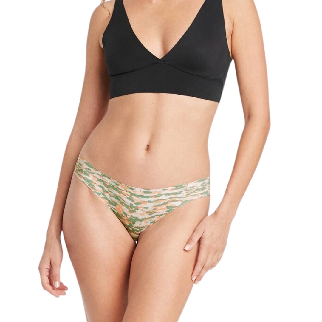 AUDEN Womens Underwear AUDEN - Laser Cut Cheeky Bikini Underwear