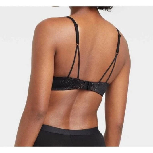 AUDEN Womens Underwear AUDEN - Unlined Molded Lace Bra