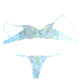 AYSEMIN Womens Underwear 75 B / Blue AYSEMIN - Wired Lingerie Set