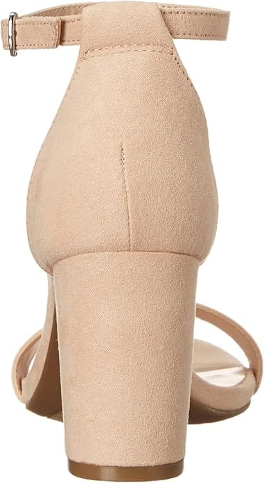 BANDOLINO Womens Shoes 40 / Beige BANDOLINO -  Block Heel Buckle Dress Heeled Sandal
