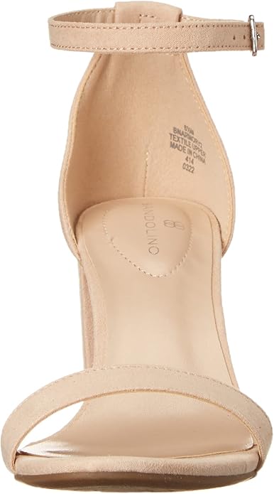 BANDOLINO Womens Shoes 40 / Beige BANDOLINO -  Block Heel Buckle Dress Heeled Sandal