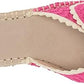 BANDOLINO Womens Shoes 38.5 / Pink BANDOLINO - Brelene 2 Flat Sandal