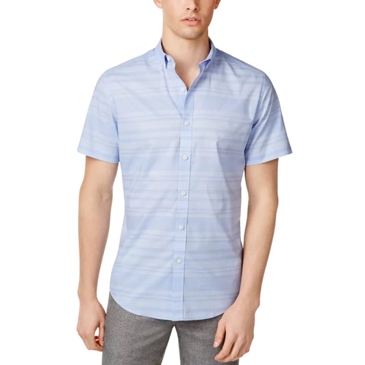 BAR III Mens Tops S / Blue BAR III - Out Slim-Fit Shirts