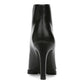 BAR III Womens Shoes 38 / Black BAR III -  Open Toe Stiletto Zip-up Dress Boots