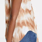 BAR III Womens Tops M / Multi-Color BAR III - Tie Dye Bow Blouse